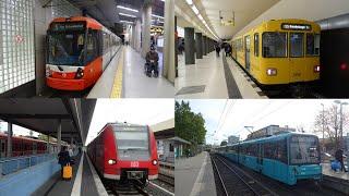 S-Bahn vs U-Bahn vs Stadtbahn Whats the difference?