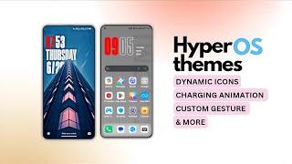 XIAOMI HYPEROS Theme and Lockscreen - Customize Your Phones Look 