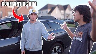 Confronting My Ex Girlfriends New Boyfriend...