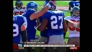 162008   Giants  at  Buccaneers   NFC Wild Card Playoff