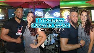 Athletes Thrifting at Goodwill & a dance off1stphorm Summer Smash Day 1 Part 2#ShanaEmily