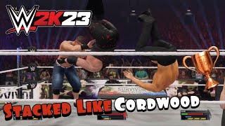WWE 2K23  Stacked Like Cordwood TrophyAchievement Guide
