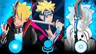 ALL POWERS OF BORUTO UZUMAKI  24 JUTSUS