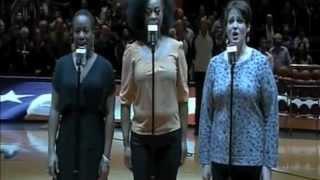 Priscilla Queen of the Deserts Broadway Divas New York Knicks National Anthem performance