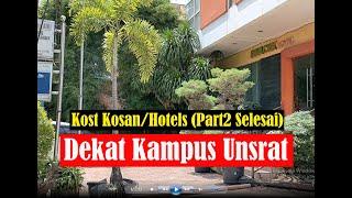 Kota Manado 2023 Ingin tahu kawasan Kost Kosan Hotel dekat Unsrat Manado  Unsrat Part 2 selesai