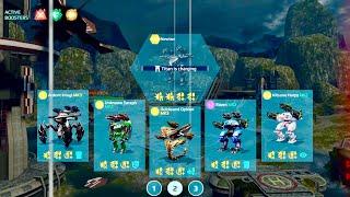 War Robots Power of the Wings  Harpy Seraph Raven Ophion Imugi Gameplay