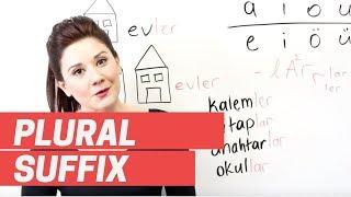 Learn Turkish Grammar Plural Suffix in Turkish