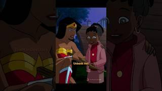 Wonder Woman Teach Little Girl To SWORD FIGHT  #youtubeshorts #shorts #wonderwoman #dccomics #dc