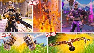 Where to Find All New Mythic Weapons & Mythic Bosses in Fortnite Chapter 5 Season 3