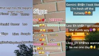 Zodiac Signs TikTok Compilation