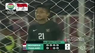 Exsekusi ernando yang mengantarkan indonesia juara 1  timnas U16 juara 