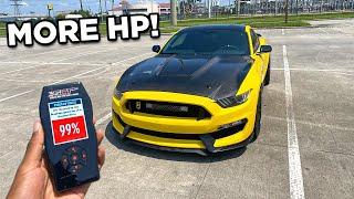 FIRST DRIVE With NEW TUNE In My Supercharged Shelby GT350