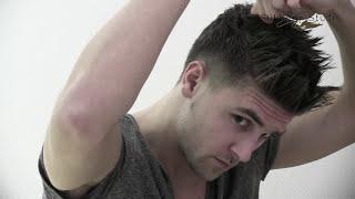 Spiky Texture Mens Hair Tutorial  How To Style with iron