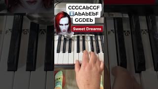  Sweet Dreams Piano Tutorial #pianotutorial