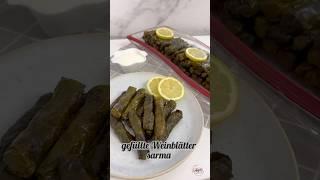 Sarma  gefüllte Weinblätter #ayazkitchen #rezept #shorts #sarma #turkishrecipes #kochen #food