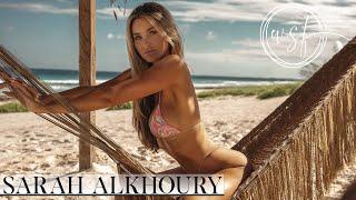 Bikini Model Sarah Alkhoury in 4K Wild Set Free in Tulum Mexico