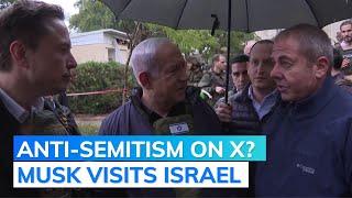 Elon Musk Visits War-Affected Israeli Area With Benjamin Netanyahu