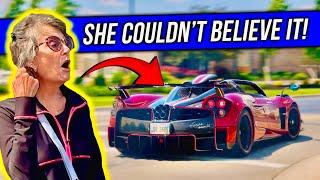She Was Baffled by this Hypercar?