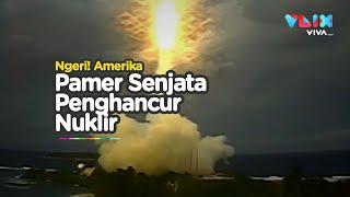 Video Senjata Baru AS Hancurkan Roket Nuklir di Luar Angkasa