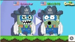 Wicker10 Growtopia  Prank With @Aimster