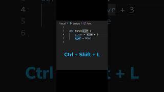 Как сделать множественный курсор в VS Code и почему это так удобно #vscodeshortcuts