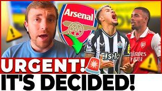 URGENT ITS DECIDED FABRIZIO ROMANO CONFIRMED ARSENAL NEWS