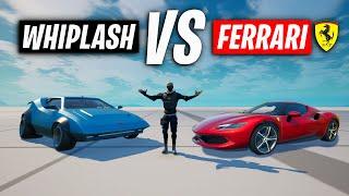 FERRARI VS. WHIPLASH - WHATS THE FASTEST CAR IN FORTNITE?