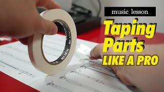 Taping Parts - Big Band Arranging SECRETS REVEALED