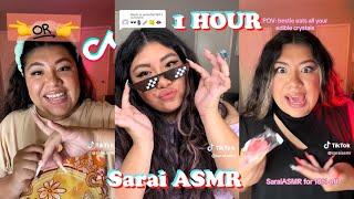 * 1 HOUR * Sarai ASMR TikTok Videos 2023  Best Sarai ASMR TikTok Compilation