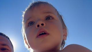 Shocking Reaction Baby Sees a Donkey for the First Time