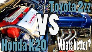 How to Kswap an Mr2 Spyder EP2 Is the K20a better than the Toyota 2zz? Is it worth the extra cost?