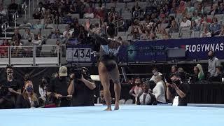 Jordan Chiles - Floor Exercise - 2021 U.S. Gymnastics Championships - Senior Women Day 2