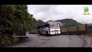 MASS ENTRY  Kerala Tourist Bus Mass Driving   Sumangalyz Travelmate