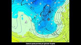 METEO fino al 21 aprile e tendenza fino al 25 aprile 2024