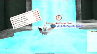 ROBLOX SUPER POWER TRAINING SIMULATOR QI PSYCHİC POWER