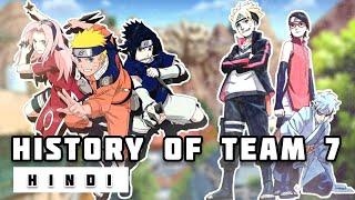 History of Team 7 in Hindi  Naruto