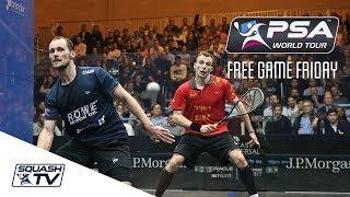 Squash Free Game Friday - Gaultier v Matthew - Tournament of Champions 2018