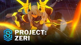 PROJECT Zeri Wild Rift Skin Spotlight