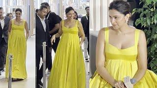 Deepika Padukone With Her FULLY GROWN Baby Bump attend FIRST Event After Pregnancy