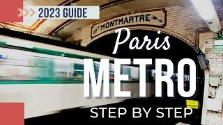 OLD VIDEO. PLEASE SEE THE NEW VERSION 2023 Update #Paris Metro Travel with Paperless Tickets