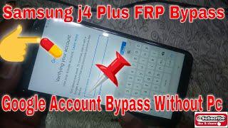Samsung Galaxy j4 Plus FRPGoogle Account Bypass Without Pc 100%  j415f frp bypass
