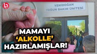 YÜREĞİ YETEN İZLESİN KKTCdeki bir hastanede hemşire bebek mamalarını alkolle hazırladı