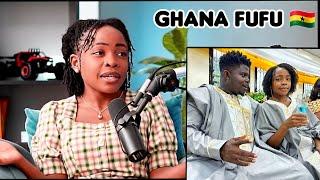 I H@te Ghanaian Fufu Says Miss Trudy  Ghanaians Vs Miss Trudy in Marriage Battle