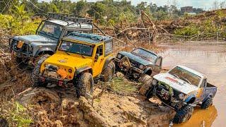 Offroad Weekend Rutin Bukit Cinta Track  Balikpapan RC Adventure Offroad Indonesia SCX10 TRX4 RGT