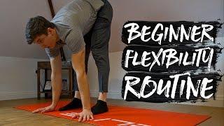 15 Minute Beginner Stretch Flexibility Routine FOLLOW ALONG