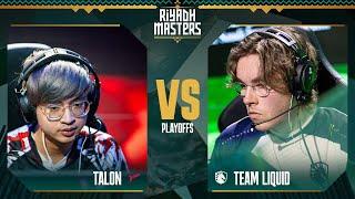 TALON vs. Team Liquid  Riyadh Masters 2023 – Day 9 – Playoffs