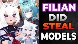 Filian DID STEAL - Stole From Multiple Artists - Vtuber news