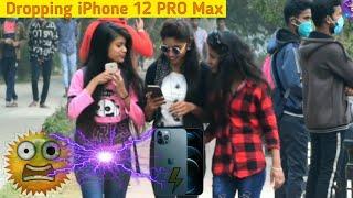 Dropping  iPhone 12 PRO Max Prank in Kolkata @YouTube Jokers