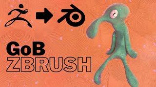 HOW TO INSTALL GoB BLENDER - Zbrush to Blender Tutorial