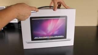 2011 MacBook Pro i5 13 Unboxing & 1st Bootup